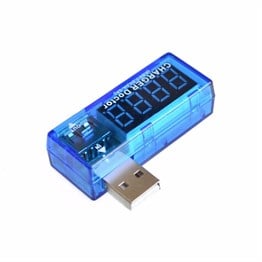 Akım ve Voltaj Test Cihazı (Güç Girişi USB)