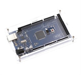 Arduino Mega 2560 R3 Uyumlu  Şeffaf Akrilik Kasa