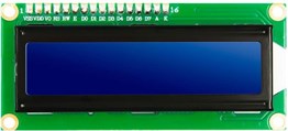 LCD1602 16x02 LCD Mavi Arka Işık