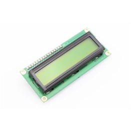 LCD1602 16x02 LCD Yeşil Arka Işık