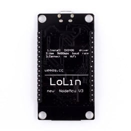 LOLIN ESP8266 NodeMCU ESP-12E Geliştirme Kartı V3.0 CH340